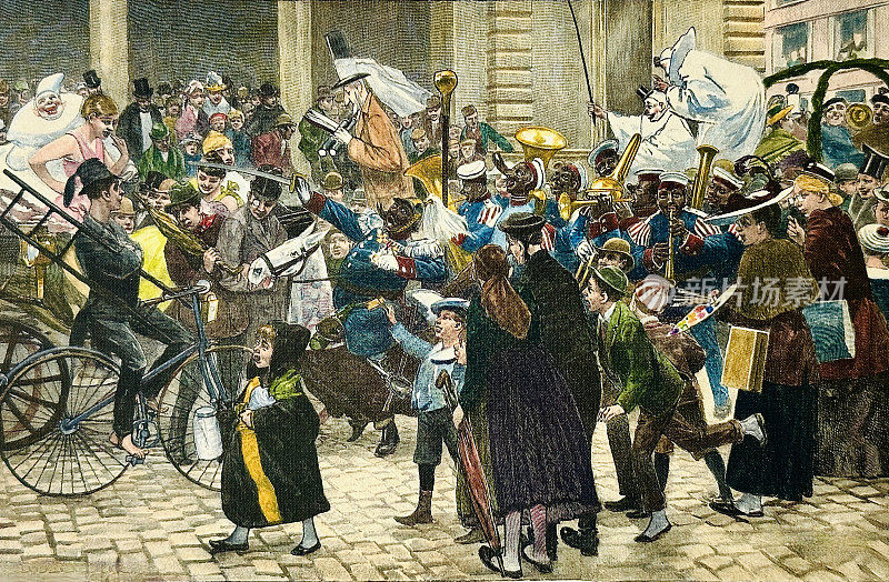 Carnival in Munich on Maximilianstra?e